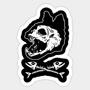 Black Cat Sticker